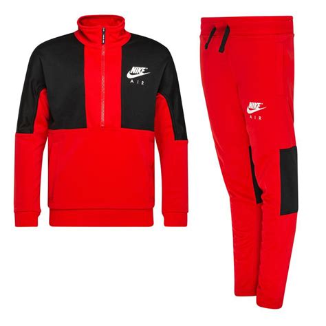 herren nike anzug schwarz rot weiss|Nike trainingsanzüge.